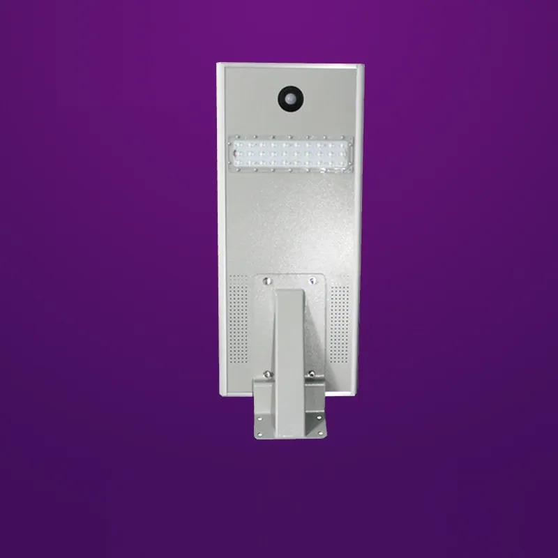 25W Integrated Solar LED Street Light with Motion Sensor view 4
