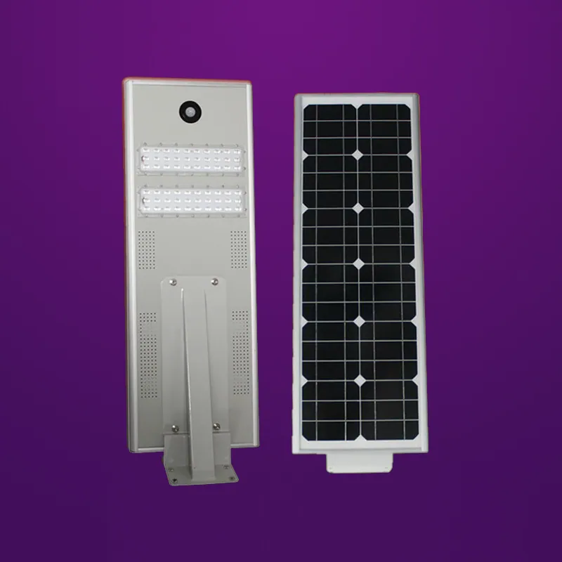 30W Integrated Solar LED Street Light with Motion Sensor view 5