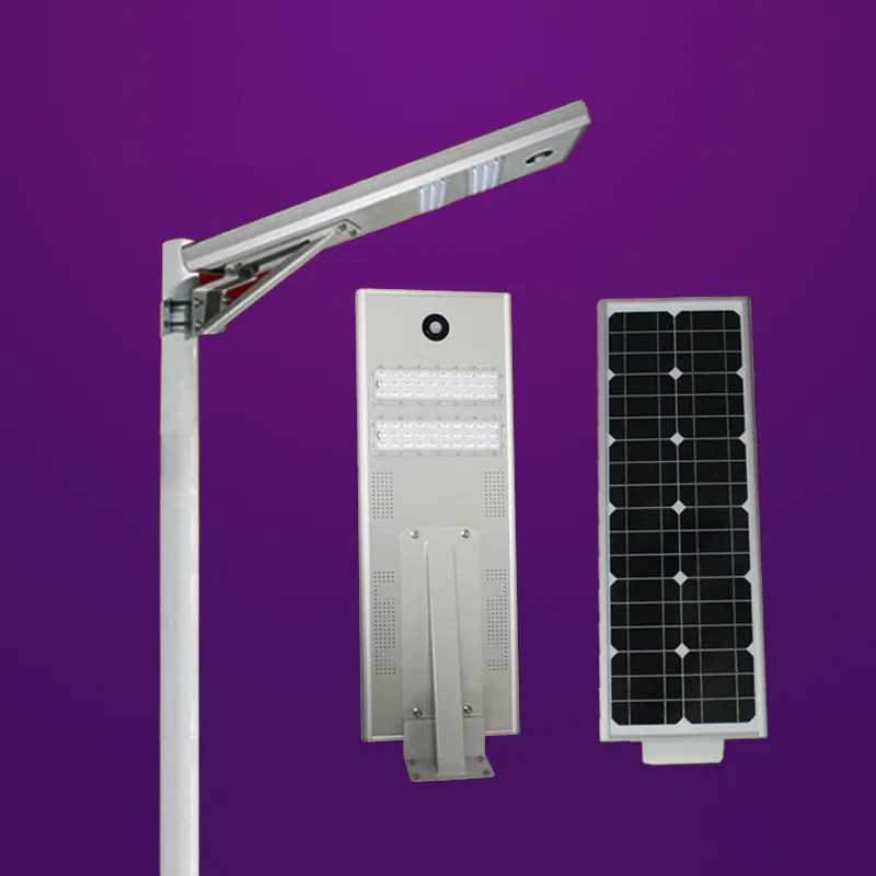 30W Integrated Solar LED Street Light with Motion Sensor view 6
