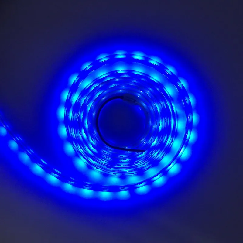 SMD2835-300 12V DC 72W 365nm-390nm UV (Ultraviolet) LED Strip Light IP68 Glue Filling Waterproof Flex White PCB Tape Light Ideal for UV Curing, Currency Validation, Mosquito Killer, UV Exposure & Medical Field view 3