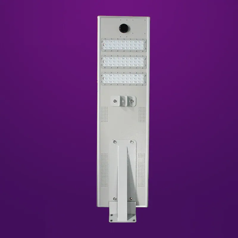 50W Integrated Solar LED Street Light with Motion Sensor view 4
