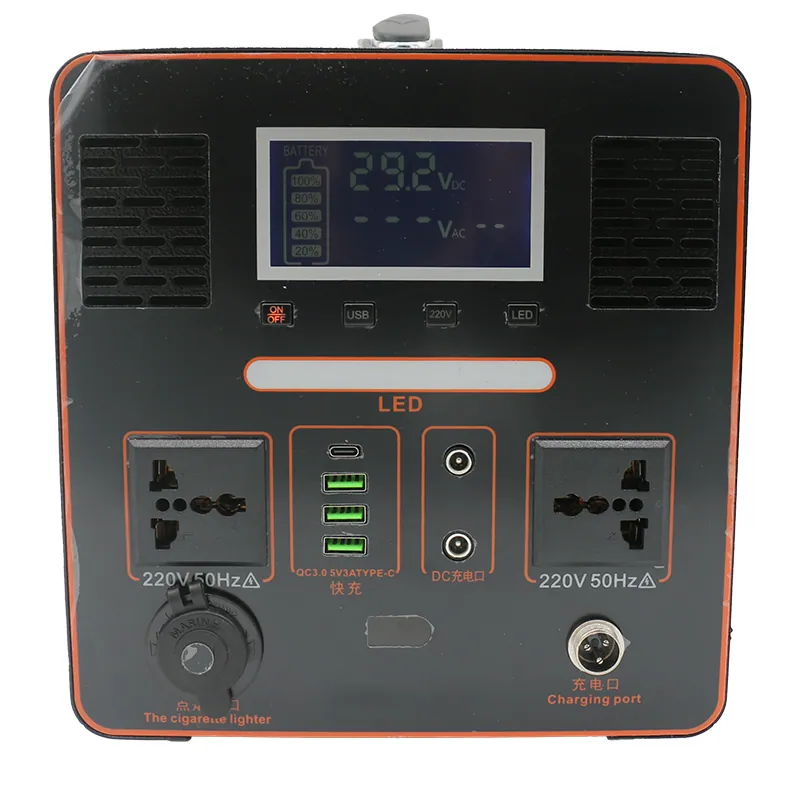 Belecome Portable Power Stations Black 2000W view 1