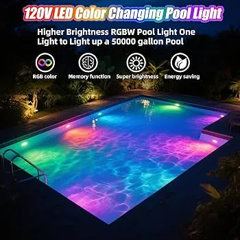 Ultra Thin LED Swimming Pool Lamp view 3