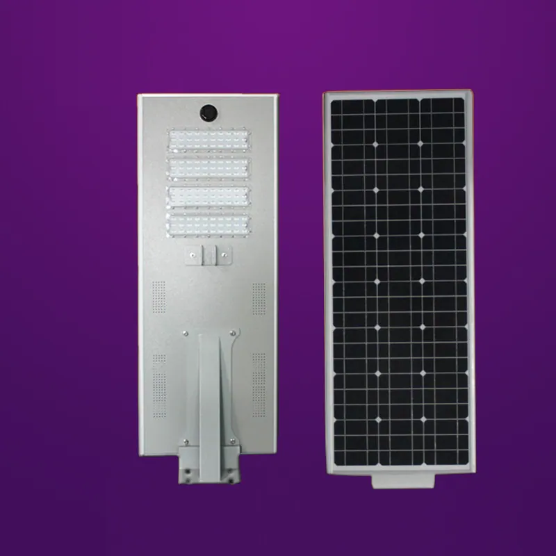 100W Integrated Solar LED Street Light with Motion Sensor view 5