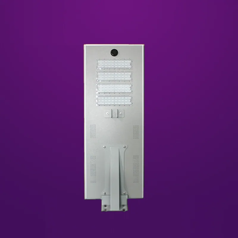 100W Integrated Solar LED Street Light with Motion Sensor