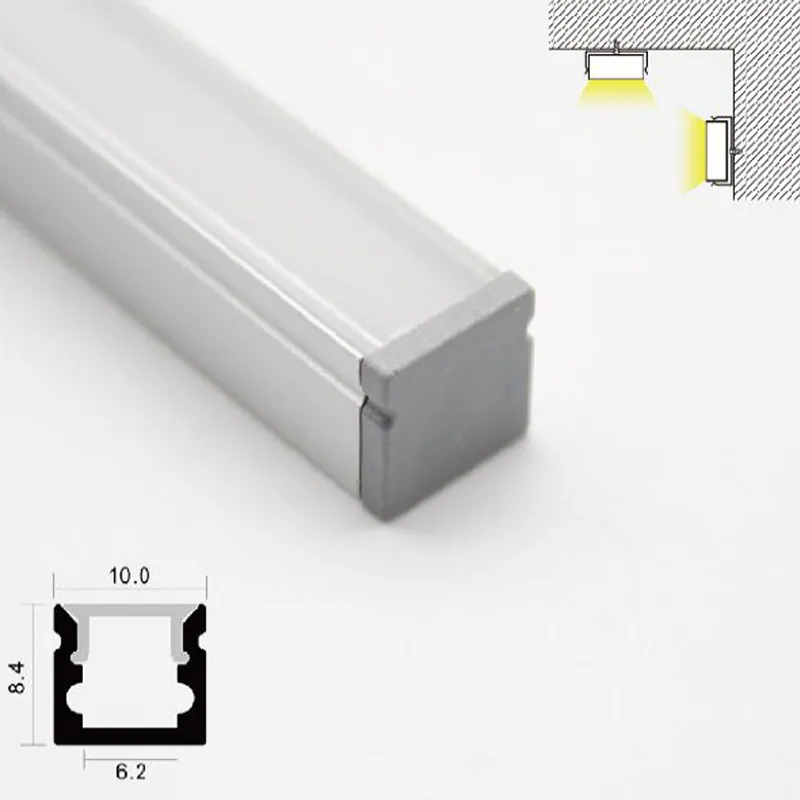 Aluminum Led Strip Profiles SC1008 view 1