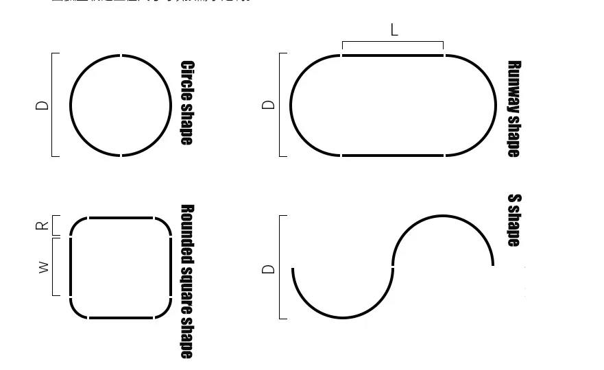 >>>>>Different shape flexible design to fit different places
