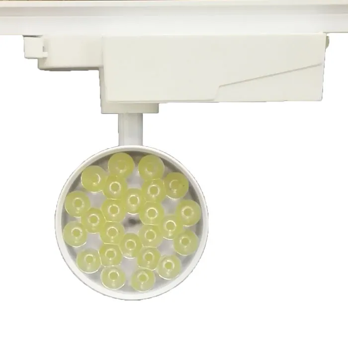 LED Track Lights Round Spotlight Rotatable Track Lighting Head Angle Adjustable LED Light 24W SC1704 view 1