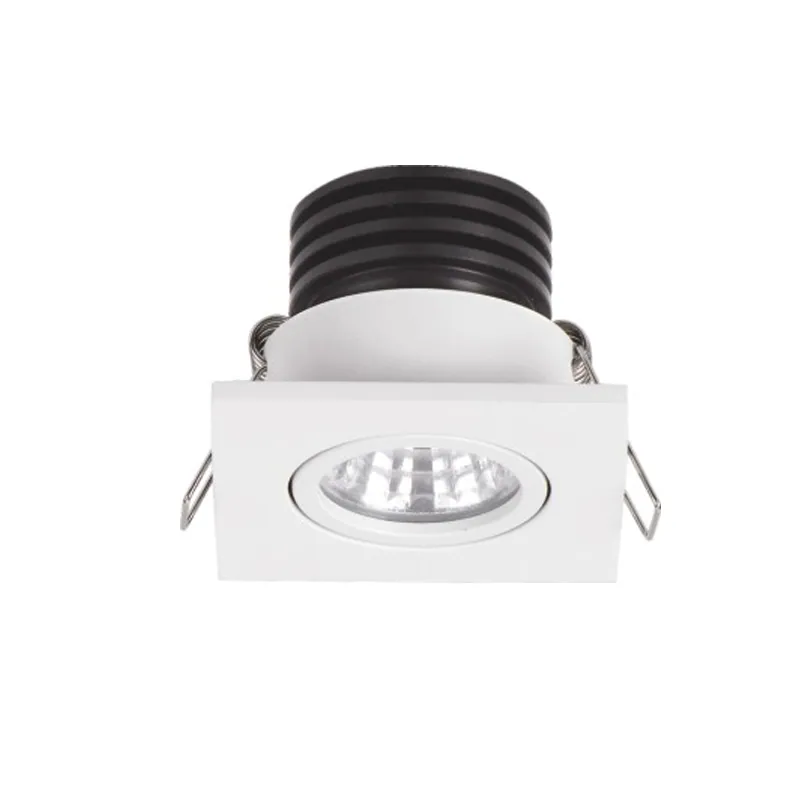 Dimmable Recessed COB LED Down Light,COB Square Ceiling Lights for Bedroom,Living Room DL62 view 2