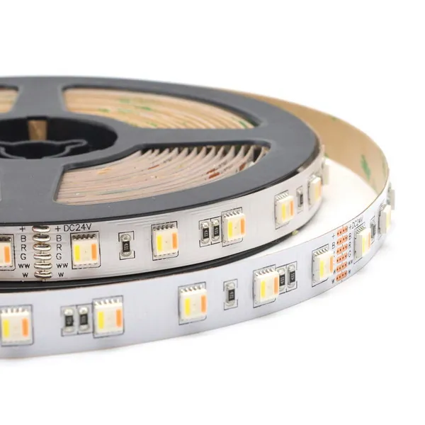 5in1 RGBWW+W LED Strip Light 5050 60led/m Flex White PCB Tape Light Ideal for Home Decor view 4