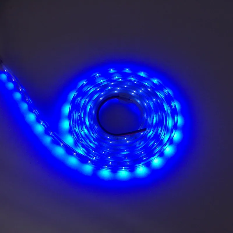 SMD2835-300 12V DC 72W 365nm-390nm UV (Ultraviolet) LED Strip Light IP68 Glue Filling Waterproof Flex White PCB Tape Light Ideal for UV Curing, Currency Validation, Mosquito Killer, UV Exposure & Medical Field view 7