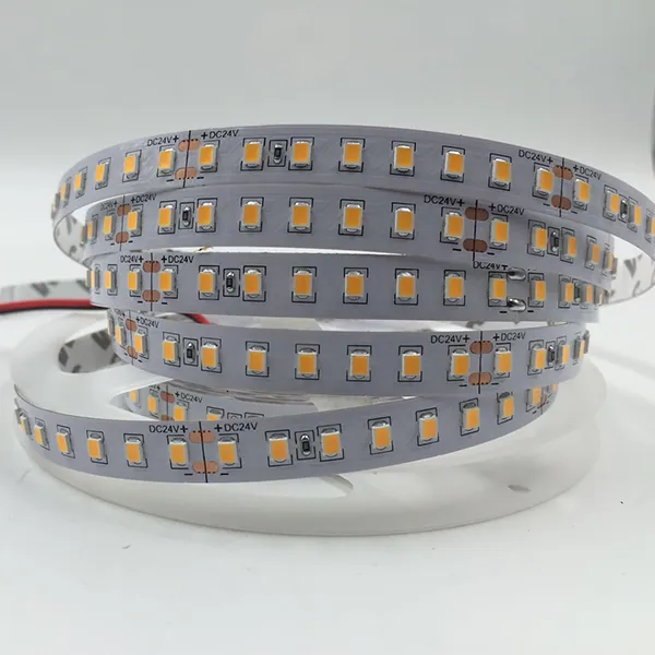 24V DC 2835 320led 16.4ft 150lm/w High Efficiency LED Strip Light Flex White PCB Tape Light Ideal for Projects view 2