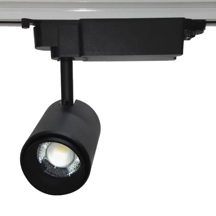 Focus Adjustable LED Track Lighting Head 20W Zoomable COB LED Spot Lights