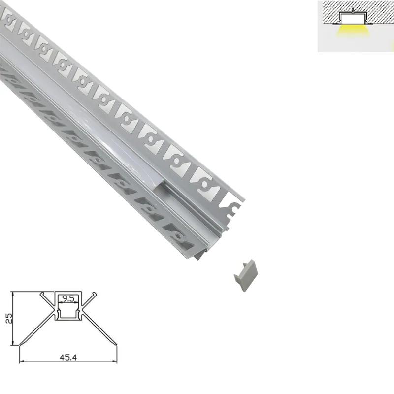 Gypsum Ceiling LED Profile SC4525