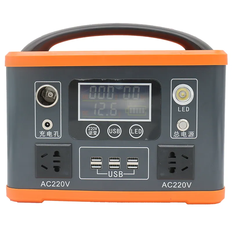 Belecome Orange Fox Solar Power Station 500W view 2