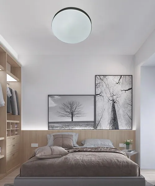 Dimmable Led Ceiling Lights,surface Mount Led Panel Light 24W CCT Adjustable Remote Control view 5