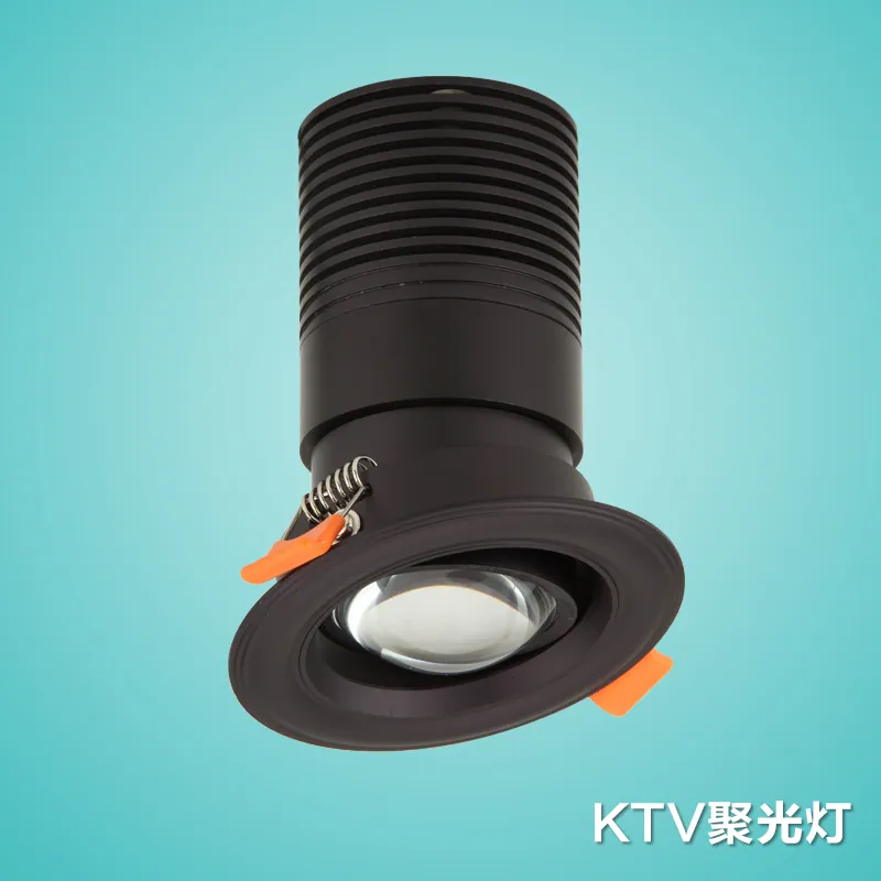 Spotlights ,cob Led Downlight Recessed for KTV,Bar,Hotel,home decor,5W 12W RGB KTV Lighting view 2