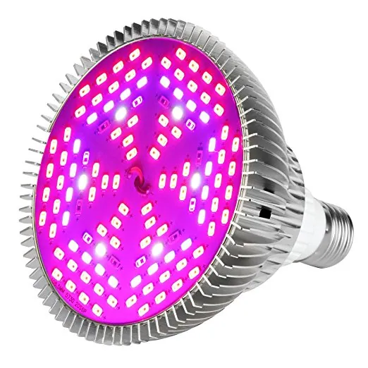 50W 80W LED Grow Light Bulb, Grow Lamp for Indoor Plants, Plant Light Bulb for Indoor Garden Greenhouse and Hydroponic Plants Full Spectrum view 4