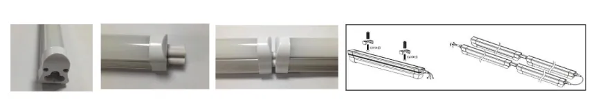 T8 4ft LED Grow Tube Light