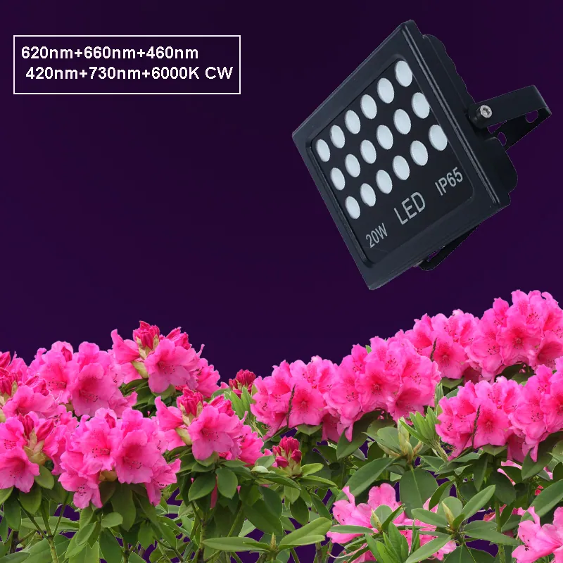 led grow lights full spectrum ip65,20W led plant grow light bulb