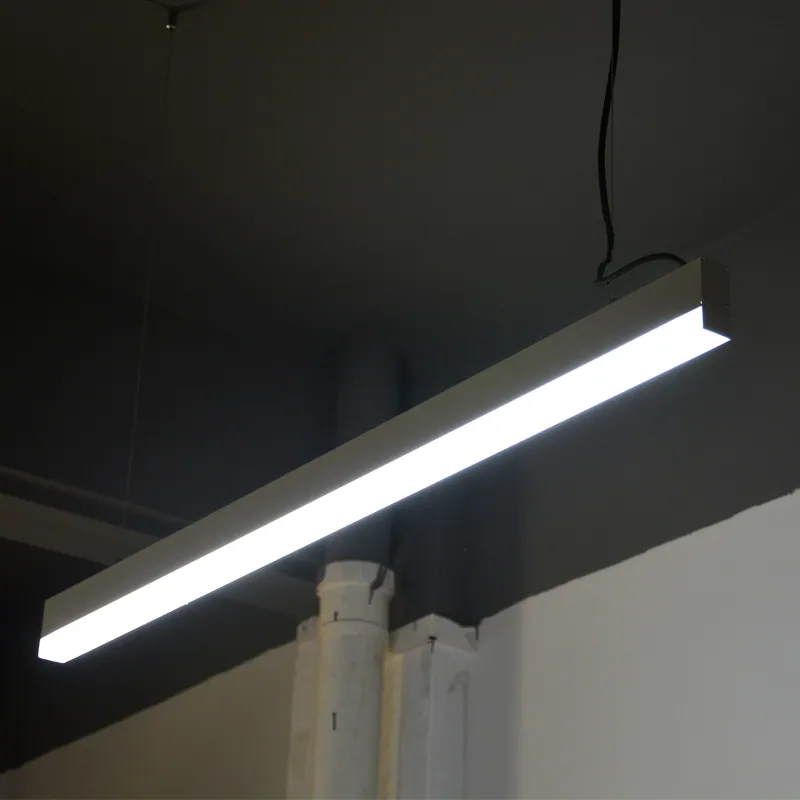 LED Linear,aluminum proflie light,36W R9>95 linear hanging led lamp 1000mm 1200mm