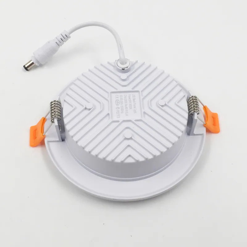 3 in -8 in Round Recessed LED Down Lights Indoor Ceiling Lights Double Color Dimming view 2