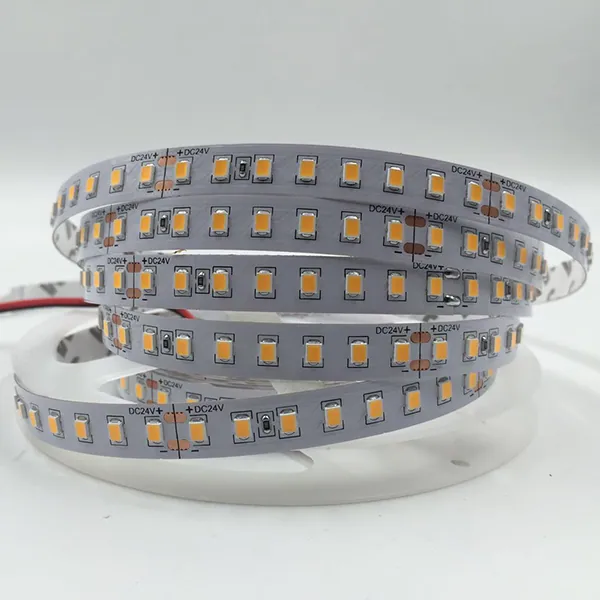 24V DC 2835 320led 16.4ft 150lm/w High Efficiency LED Strip Light Flex White PCB Tape Light Ideal for Projects view 1