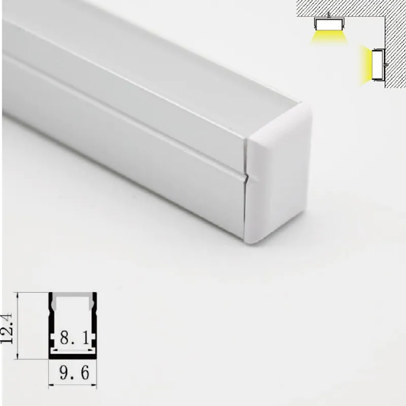 Led Strip Profile Extrusion SC1012B view 1