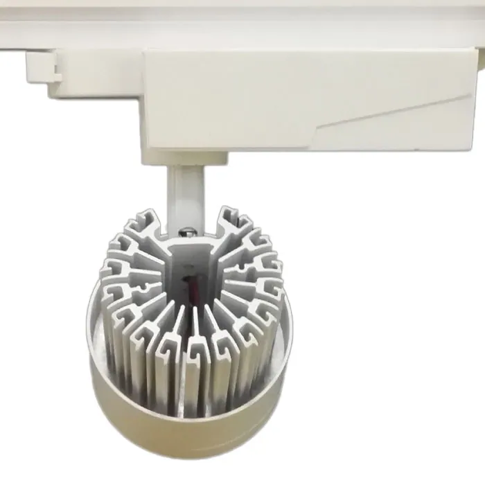 LED Track Lights Round Spotlight Rotatable Track Lighting Head Angle Adjustable LED Light 24W SC1704 view 3