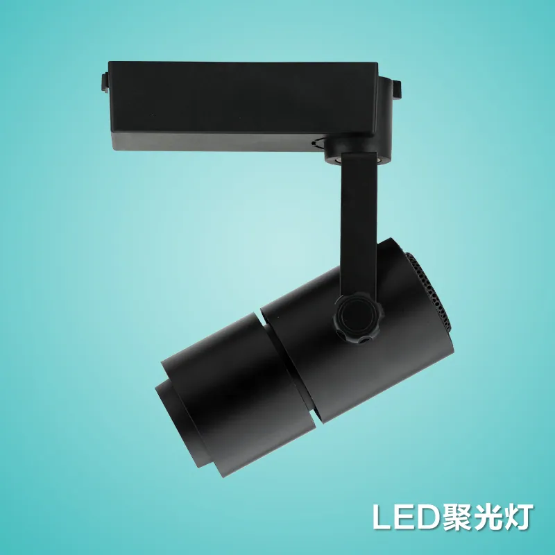 18W COB LOGO Track Spotlight,Rotatable Track Lighting Head,Angle Adjustable LED Light view 8