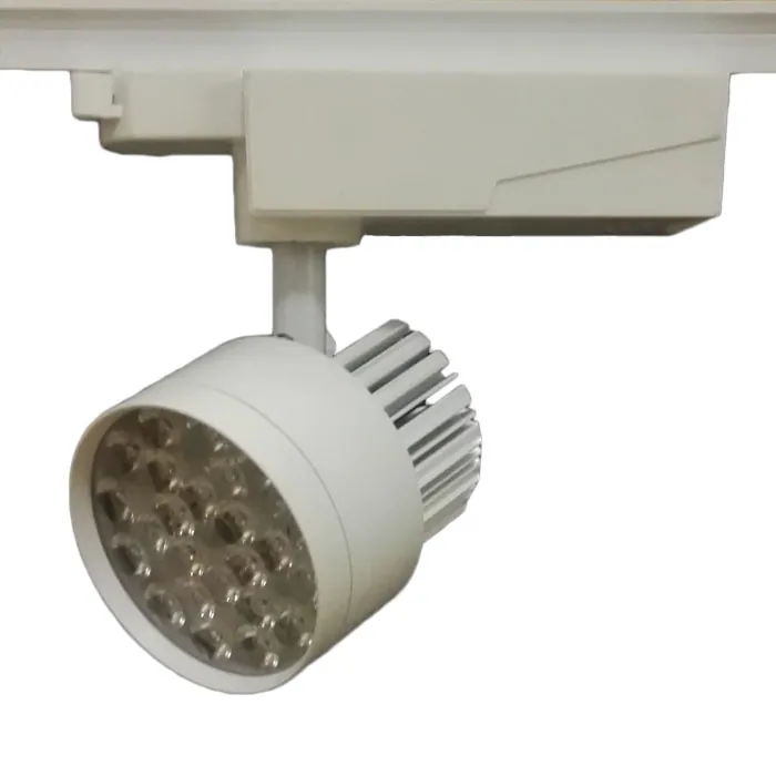 LED Track Lights Round Spotlight Rotatable Track Lighting Head Angle Adjustable LED Light 24W SC1704 view 5