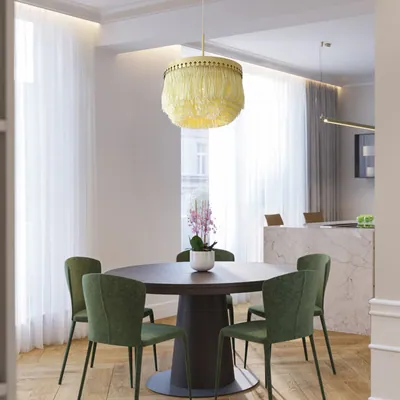 Modern Tassel Pendant Light view 4