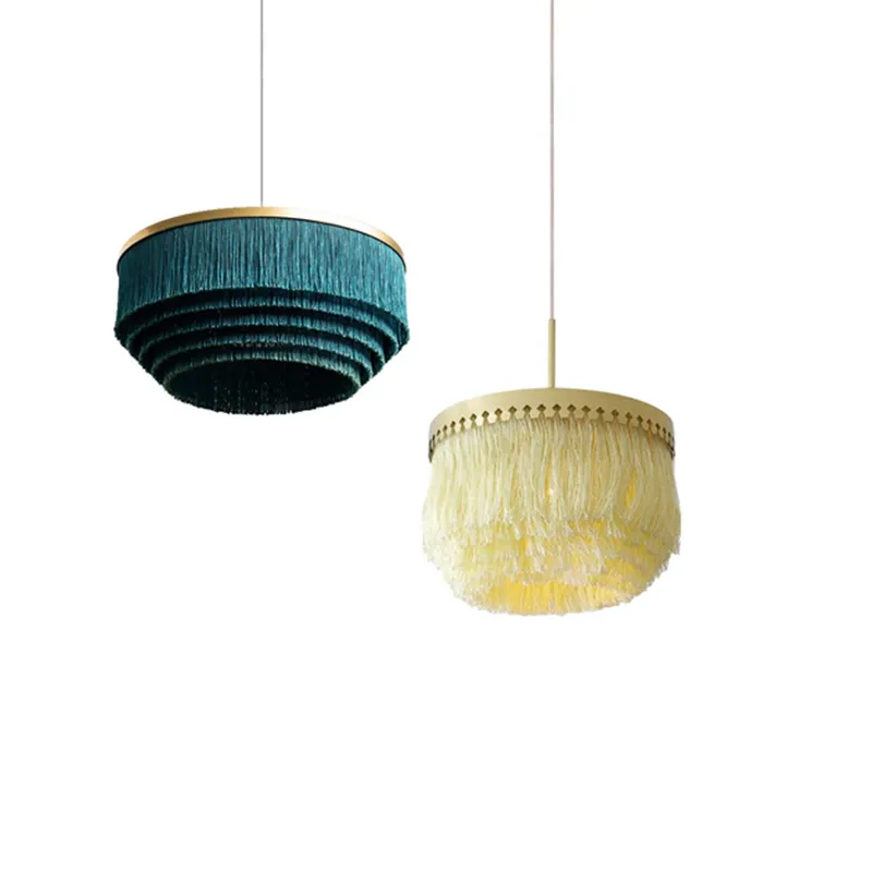 Modern Tassel Pendant Light view 2
