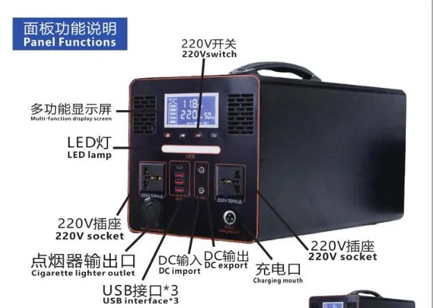 Belecome Silver Fox Best Portable Power Station 400W view 4