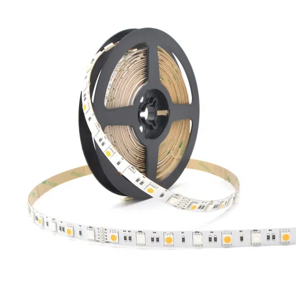 RGB+W 5050 LED Strip Light Flex White PCB Tape Light Ideal for Home Decor view 2