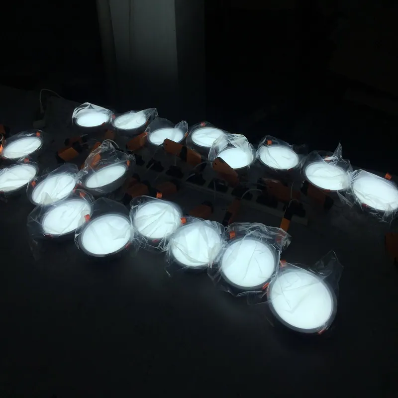 7W 16W 32W 48W Round Recessed LED Down Lights Indoor Ceiling Lights view 2