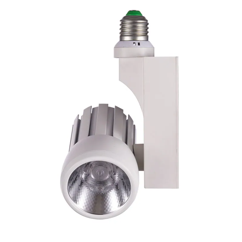 LED COB Track Light Round Spotlight Rotatable Track Lighting Head Angle Adjustable LED Light view 1