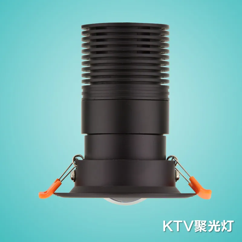 Spotlights ,cob Led Downlight Recessed for KTV,Bar,Hotel,home decor,5W 12W RGB KTV Lighting view 8