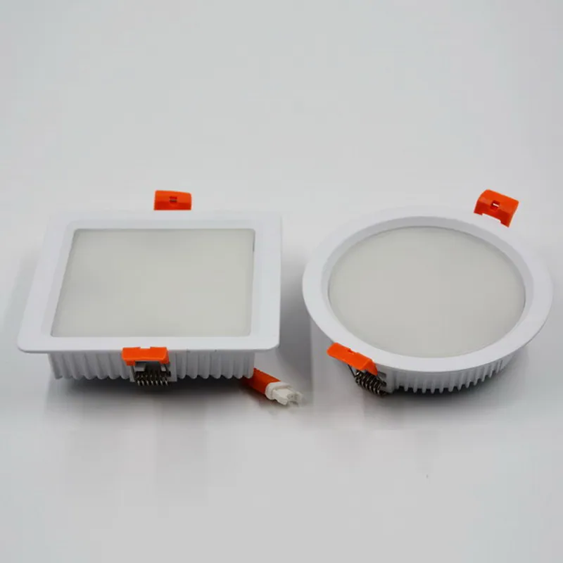 7W 16W 32W 48W Square Recessed LED Down Lights Indoor Ceiling Lights view 8