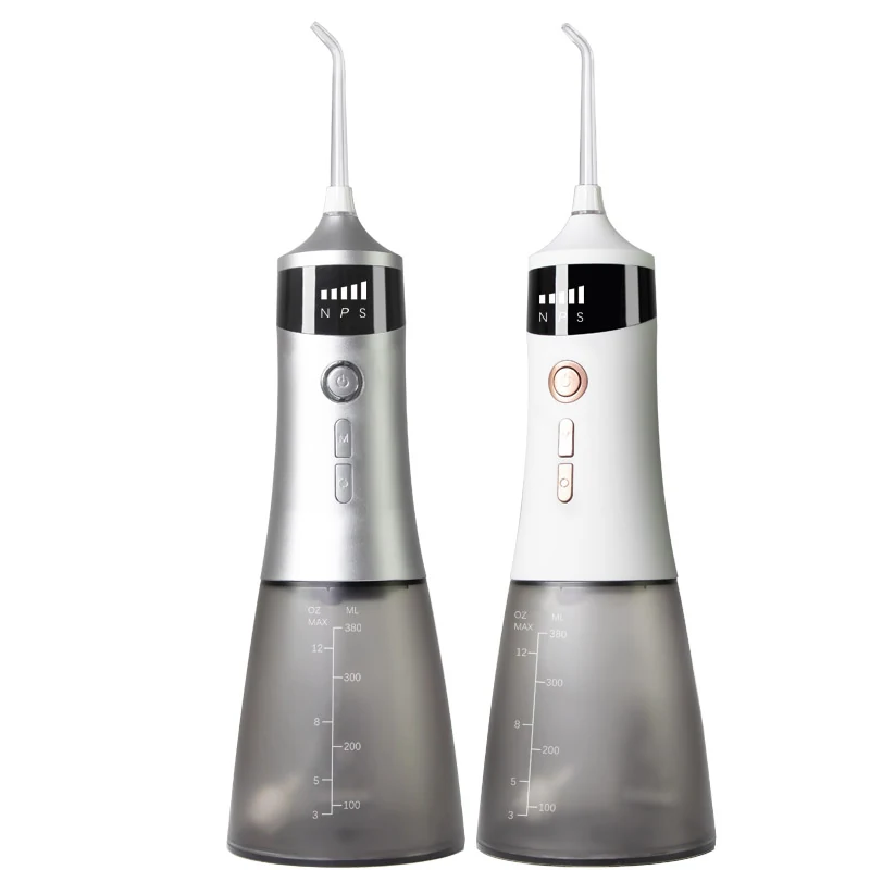 LP251 Cordless Portable UVC Oral Irrigator - 380 ml tank, UV-C jet tip sterilisation and a 40-day battery