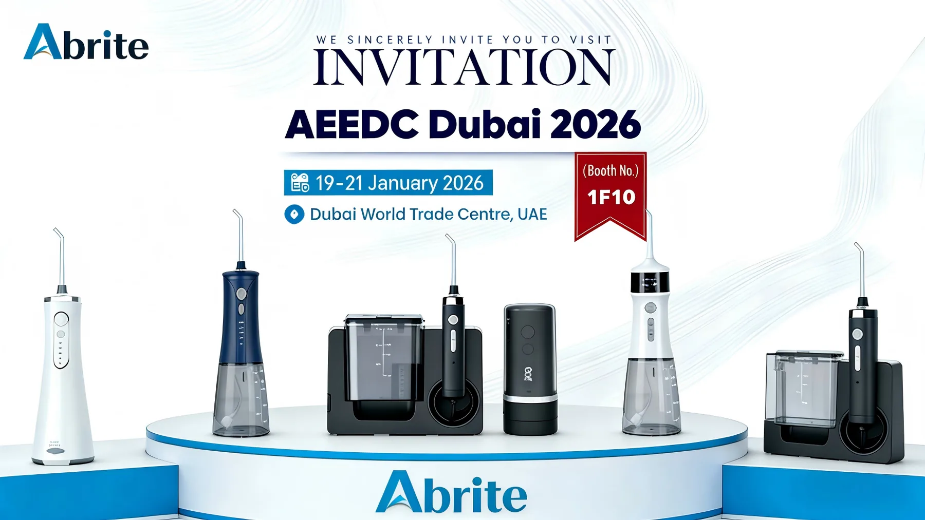 ABrite Tech Shows Its Oral Irrigator Range At WHX Dubai 2026