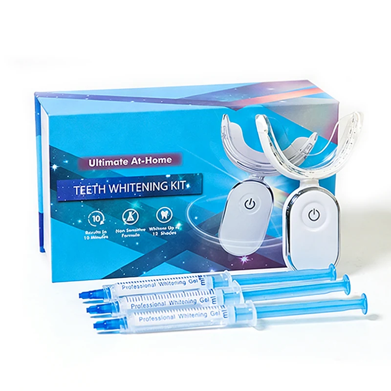 B-28LED-35CP Teeth Whitening Kit - 28-LED rechargeable lamp with 35% CP gel and magnetic charging