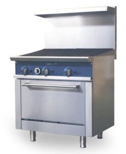 36 inch heavy duty commercial charbroiler for steakhouse