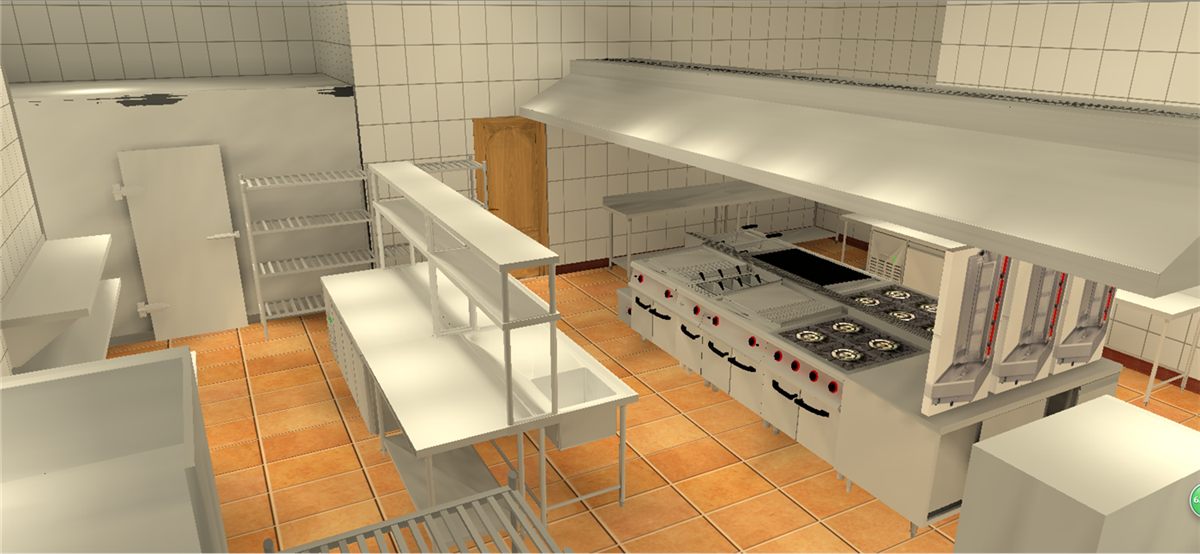 Walk-in cold room with insulated panels