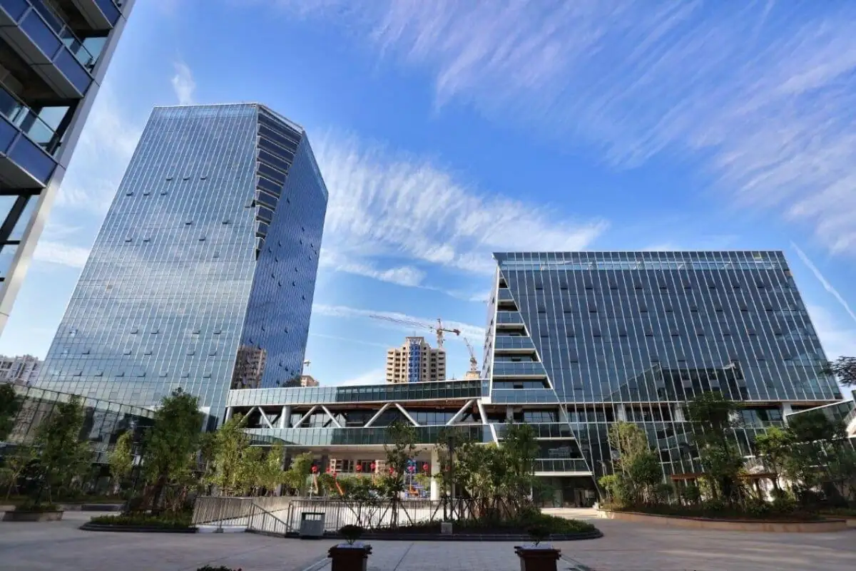 Office campus of the Anhui Xiwe export team in Huaibei Anhui Province