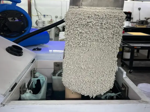 Silver Electrolysis Refining Machine 3kg Per 24h in operation