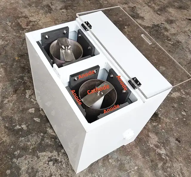 Automatic Gold And Silver Electrowinning Recovery Machine detail 1