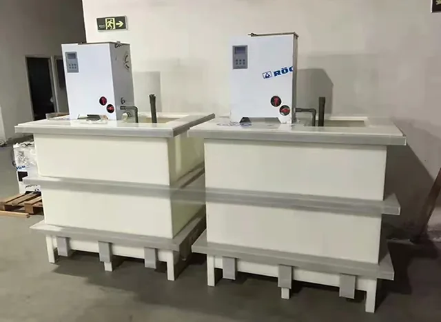Automatic Gold And Silver Electrowinning Recovery Machine in use