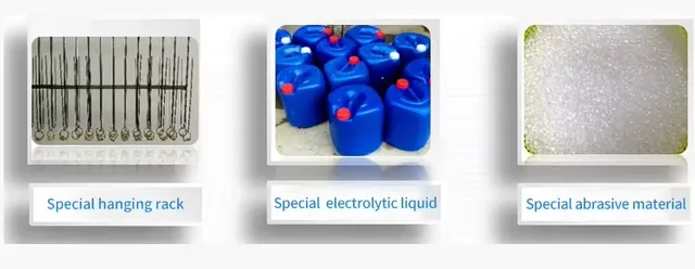 Silver And Copper Jewelry Electropolishing Machine in operation