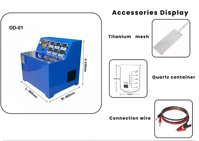 Small Jewelry Electroplating Machine detail 2